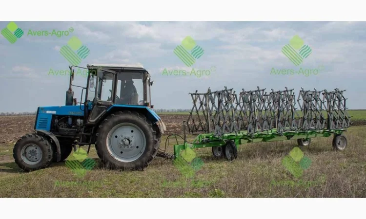 Борона зубовая гидравлическая збс-12 - фото № 3