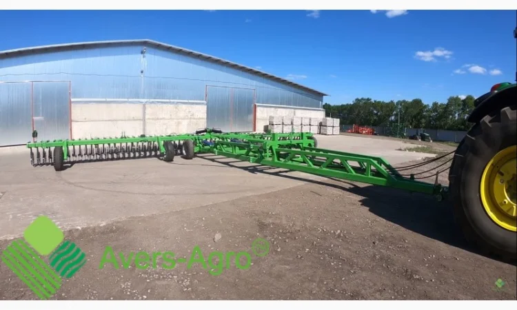 Борона ротационная green star 14 м с цельными рабочими органами - фото № 2