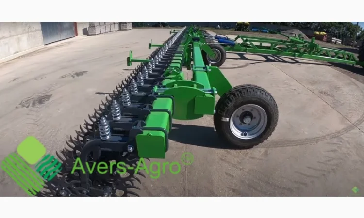 Борона ротационная green star 14 м с цельными рабочими органами - фото № 3