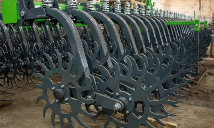 Стойка ротационной бороны в сборе с цельными рабочими органами - фото № 1