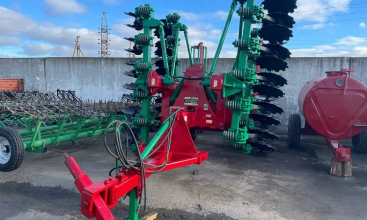 Продам борону дискову UNIA Twix 60 XL, р.в. 2006 - фото № 1