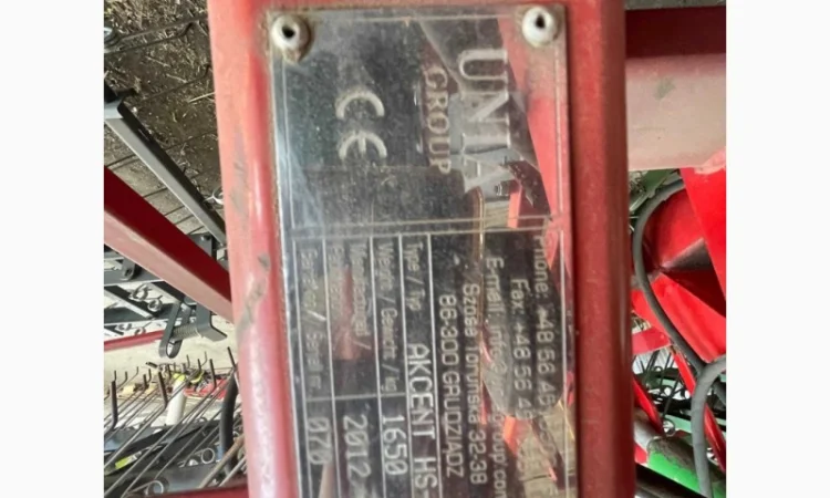 Продається пружинна борона Unia Akcent 12м 2012р.в - фото № 5