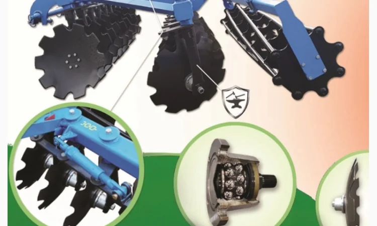 Лущильник дисковый тяжелый ЛДВ-2.4М - фото № 1