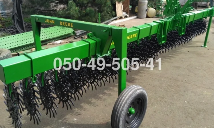 Американская Ротационная борона мотыга John Deere Джон Дир 6 метров под МТЗ 80/82 - фото № 4