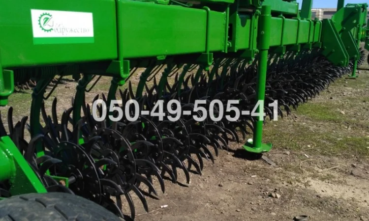 Борона мотыга ротационная John Deere 400 Джон Дир (6, 9, 12 м.) купить в Украине - фото № 4