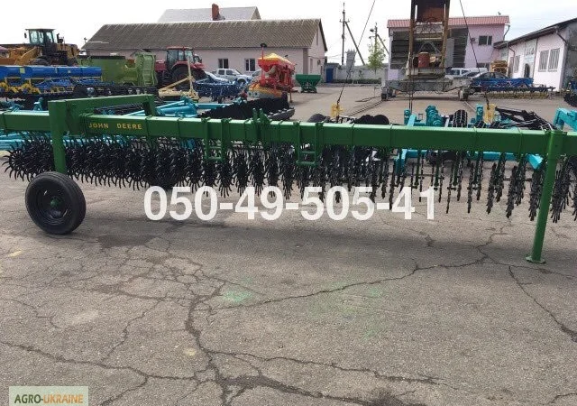 Оригинальные ротационные бороны мотыги John Deere 400 в Украине (6, 9, 12 м.) б/у цена - фото № 2
