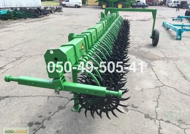Оригинальные ротационные бороны мотыги John Deere 400 в Украине (6, 9, 12 м.) б/у цена - фото № 1
