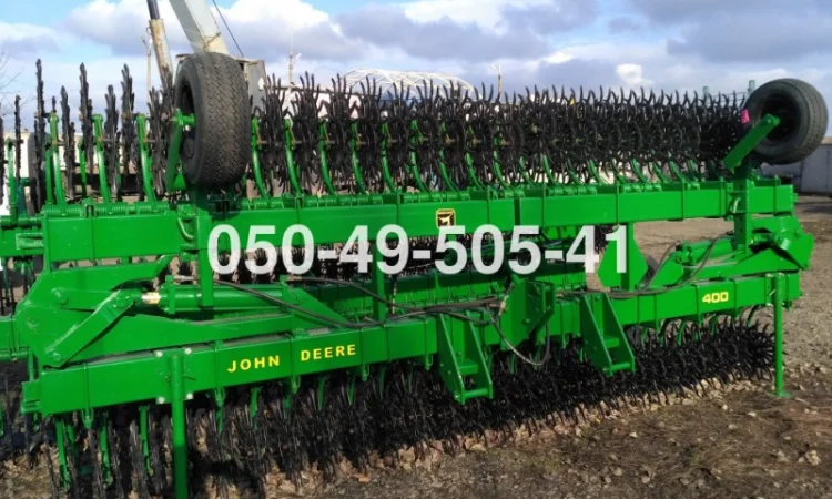 Борона мотика мотига ротаційна JOHN DEERE 400 9 метрові (оригінал) - фото № 2