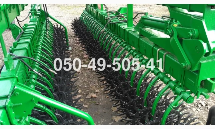 Борона мотика мотига ротаційна JOHN DEERE 400 9 метрові (оригінал) - фото № 4