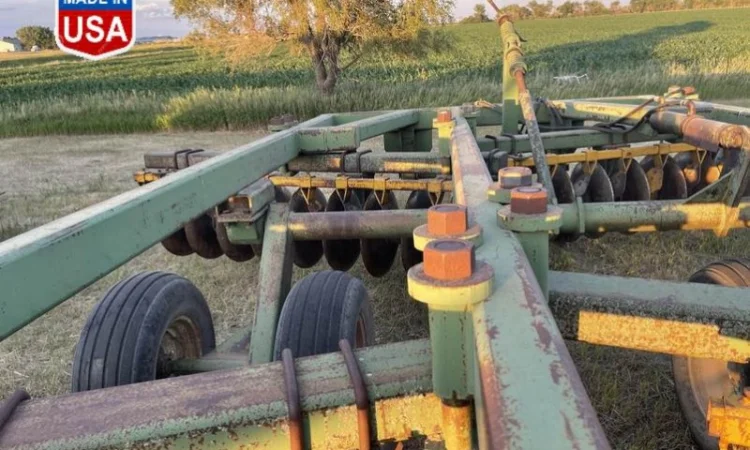 Американская Тяжелая Борона WISHEK STEEL 714 б/у диск - фото № 11