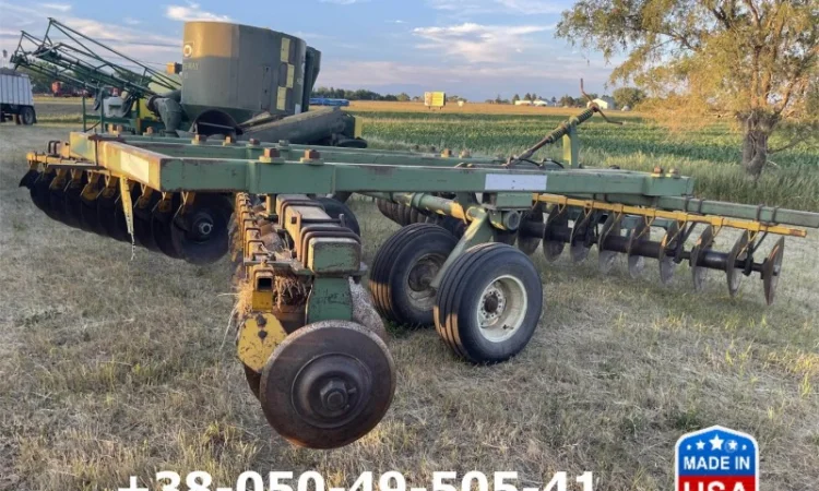 Американская Тяжелая Борона WISHEK STEEL 714 б/у диск - фото № 1