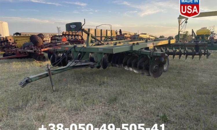 Американская Тяжелая Борона WISHEK STEEL 714 б/у диск - фото № 5