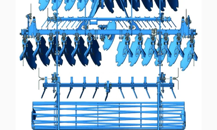 Дискова борона Lemken Rubin 10/600/500/450 - фото № 4