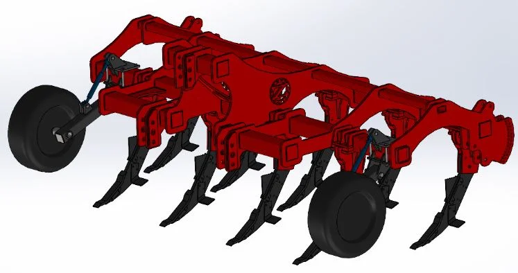 Глубокорыхлитель Subsoiler 4000 Зидар (Zidar) 4 м Украина-Италия - фото № 1