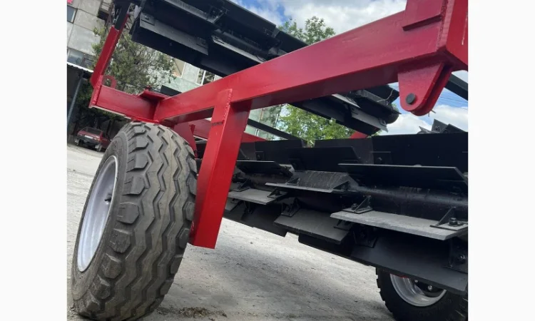 Коток-подрібнювач водоналивний КЗК-6 шахматний порядок (червоний), 6 м - фото № 1