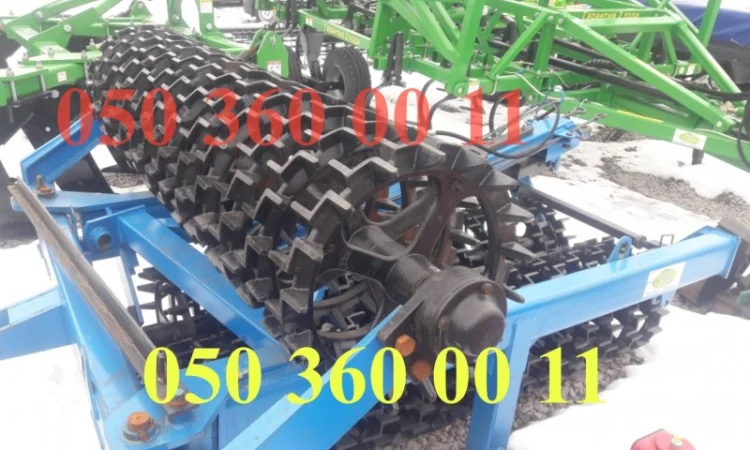 Удобный кольчато-шпоровый каток КЗК-6-3, выгодная цена - фото № 1