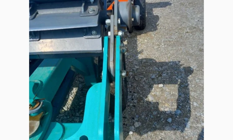 Каток рублячий причіпний КР-6 шахматний, демпферний захист - фото № 1