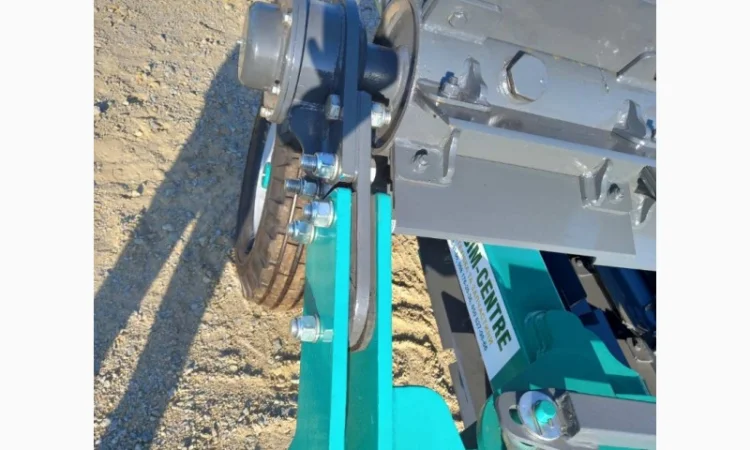 Каток рублячий причіпний КР-6 шахматний, демпферний захист - фото № 3