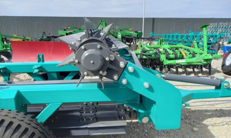 Каток рублячий причіпний КР-6 шахматний, демпферний захист - фото № 5