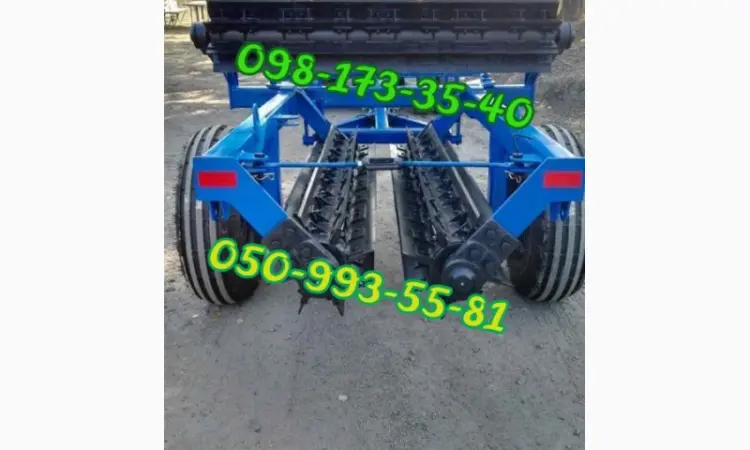 Новый мульчирователь Каток-измельчитель режущий КЗК-6-04 - фото № 1