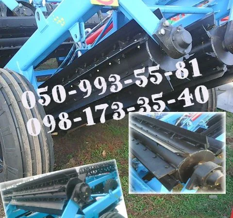 Мульчирующий каток КЗК-6-04 рубящий каток гидрофицированый (с прямыми ножами под углом) - фото № 1