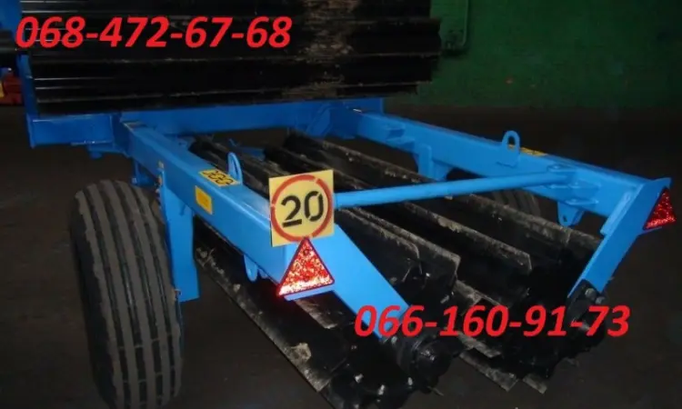 Каток КЗК-6-04 измельчитель растительных остатков КЗК-6-04 - фото № 1