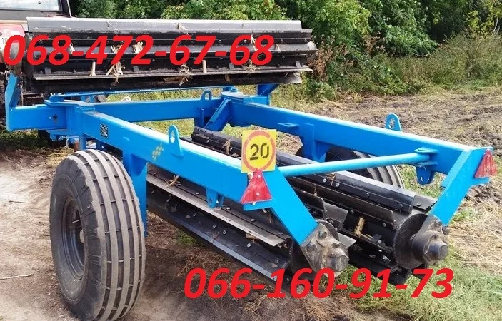 Каток КЗК 6. 04 прицепной, гидрофицированный - фото № 1