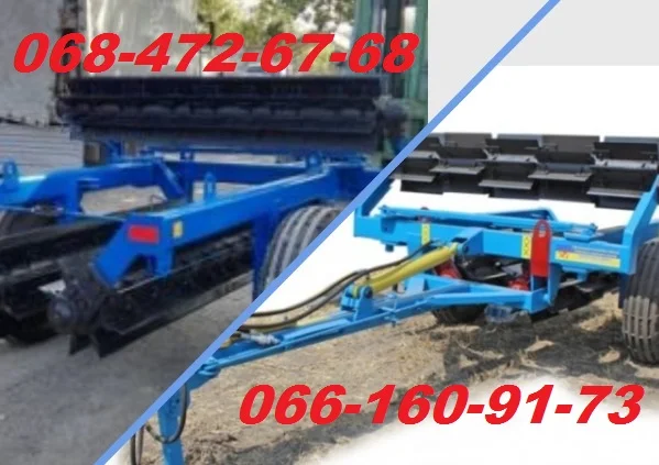 Грудобой режущий Каток шахмотный КЗК-6-06, прямолинейный - фото № 1