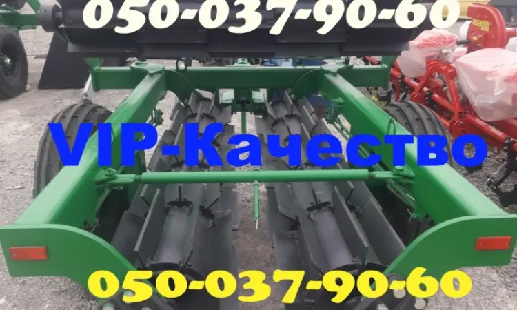 Новые катки рубящие водоналивные КРВ-6/Кзк (расположение ножей любое-прямые - фото № 1