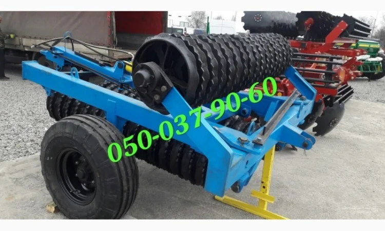 Каток Кзк-6-01 Умань новая поставка(диск зубчастый диаметр 470мм, материал чугун, в наличии - фото № 1