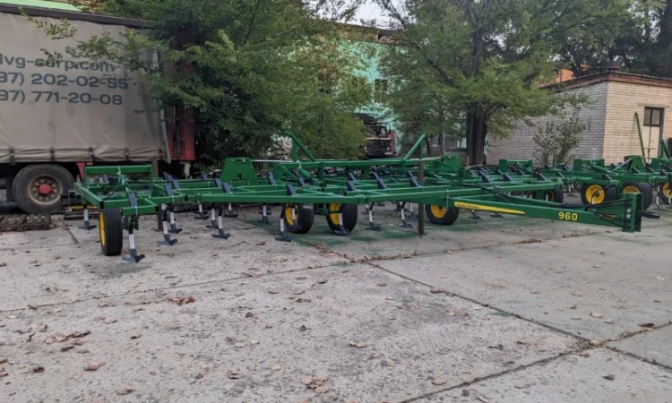 Культиватор JOHN DEERE 960 - 9м. паровой/предпосевной Джон Дир - В НАЛИЧИИ + КАТКИ - фото № 1