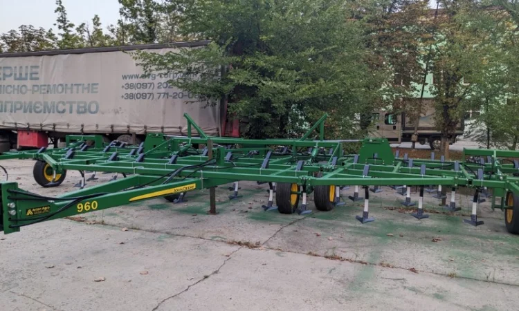 Культиватор JOHN DEERE 960 - 9м. паровой/предпосевной Джон Дир - В НАЛИЧИИ + КАТКИ - фото № 4