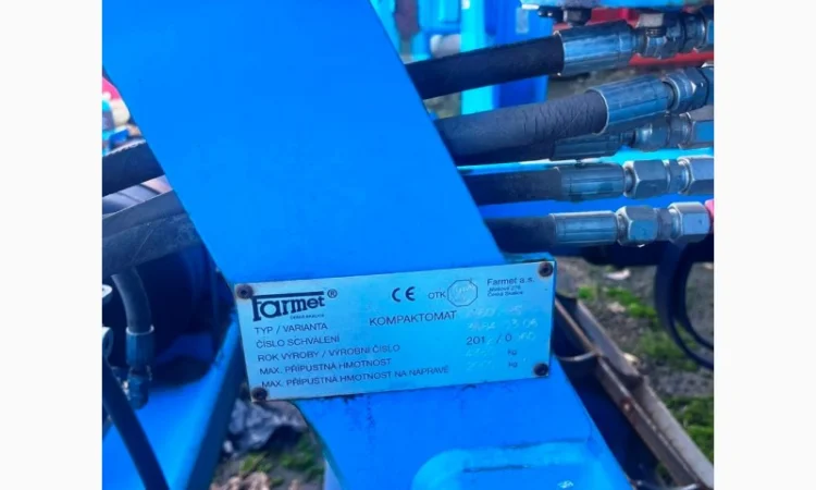 Компактомат Farmet K 600 PS передпосівний культиватор - фото № 7