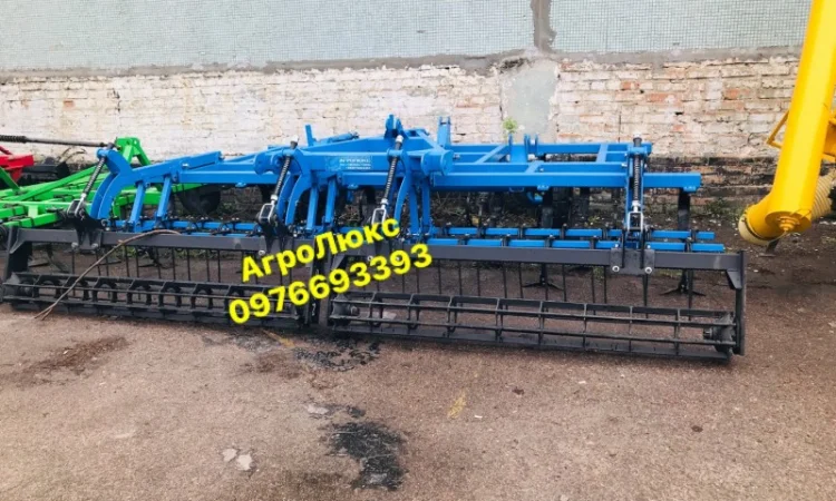 Культиватор КПС-4 (3-ряда)+пружина-2ряда+каток, усиленный - фото № 1