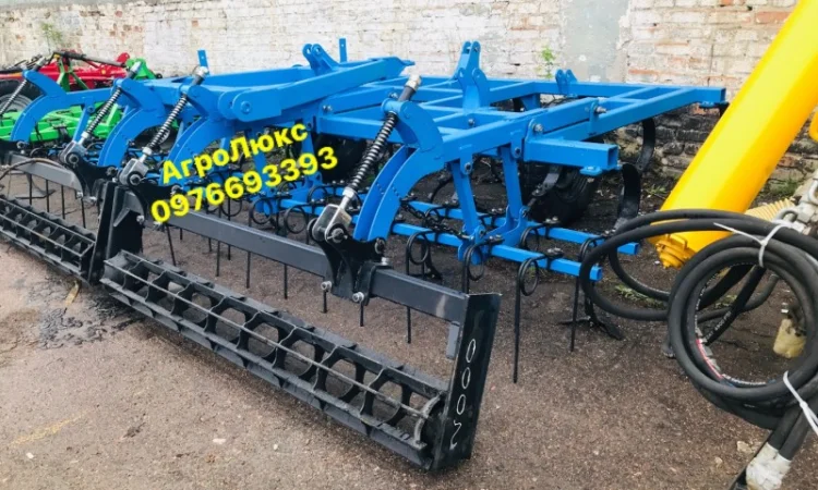 Четырёхрядный культиватор КПС-4 КППО-4 ( пружина и каток - фото № 1