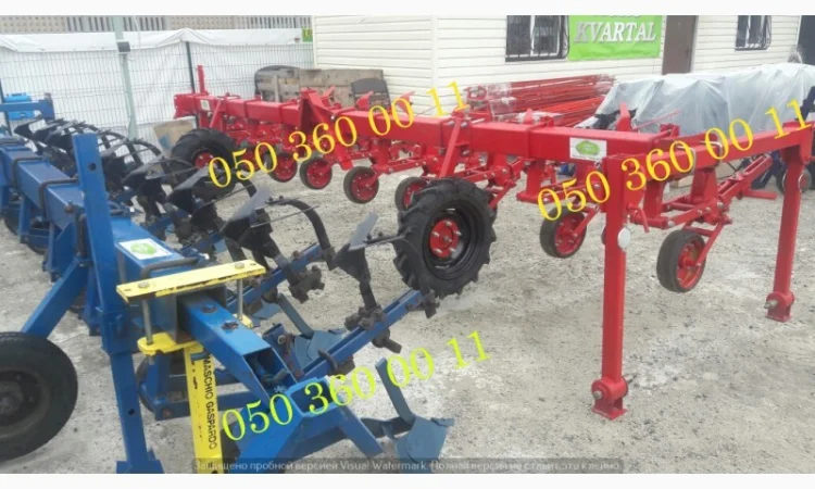КРН 5.6 - культиватор+окучники для междурядной обработки пропашных культур - фото № 1