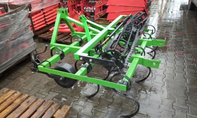 Культиватор сплошний пружинні лапи, стрілчасті, каток - фото № 2