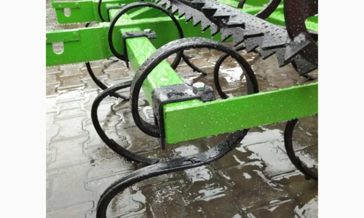 Культиватор сплошний пружинні лапи, стрілчасті, каток - фото № 3