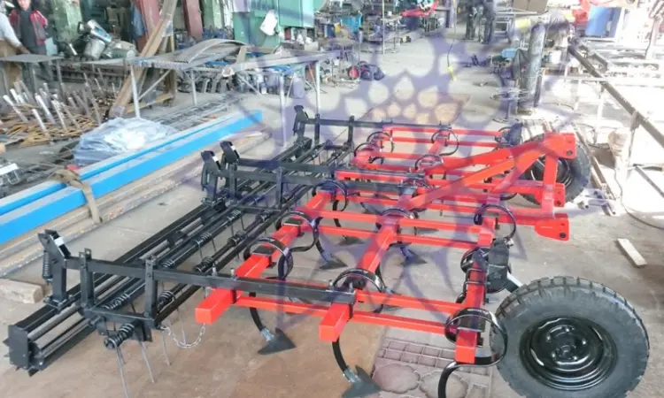 Культиватор КПС-8, 3-х рядковий, вібро, стояки Bellota, купити культиватор у виробника - фото № 11