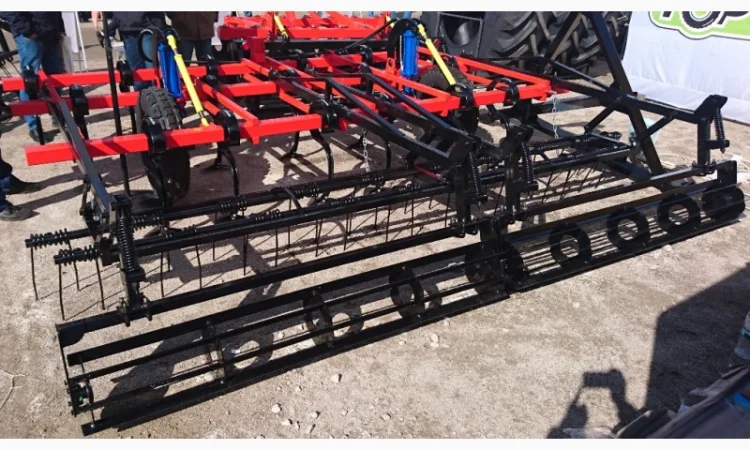 Культиватор предпосевной КПС-4(3Р)Н навесной, три ряда лап, пружины, каток - фото № 13