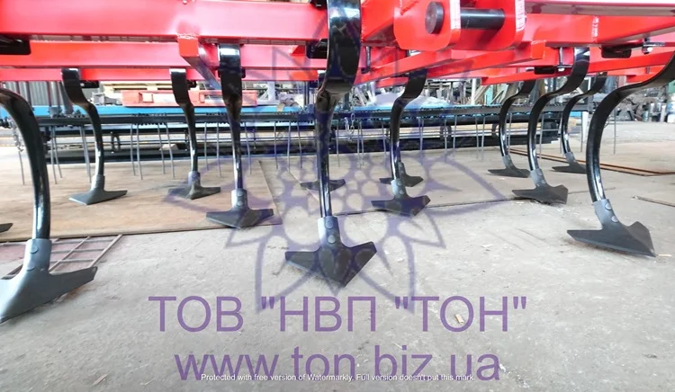 Культиватор предпосевной КПС-4(3Р)Н навесной, три ряда лап, пружины, каток - фото № 5