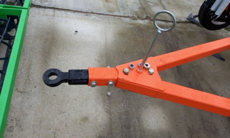 Культиватор ВЕПР 4, 2 причіпний з пружинним блоком захисту стійок - фото № 8