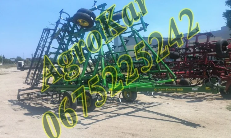 Продам культиватор John Deere 960 10 метров + винтовые катки - фото № 3