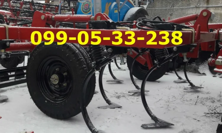 Культиватор КПС-4) с пружинами и катком универсальный четырехрядный - фото № 2