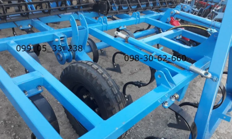 Прицепной предпосевной культиватор КППО-4 с катком и пружиной За один проход культиватора - фото № 1