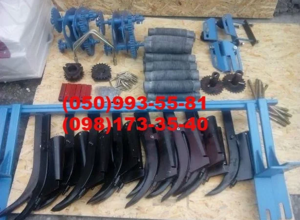 Туковая система внесения (подкормка) на культиватор КРН, банки на удобрения КРН - фото № 1