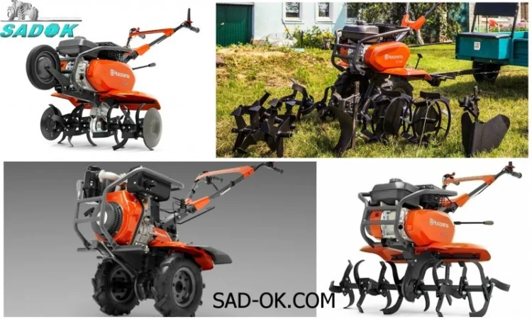 Культиваторы Мотоблок Husqvarna Хускварна. Швеция. 2 г. Гарантии - фото № 3