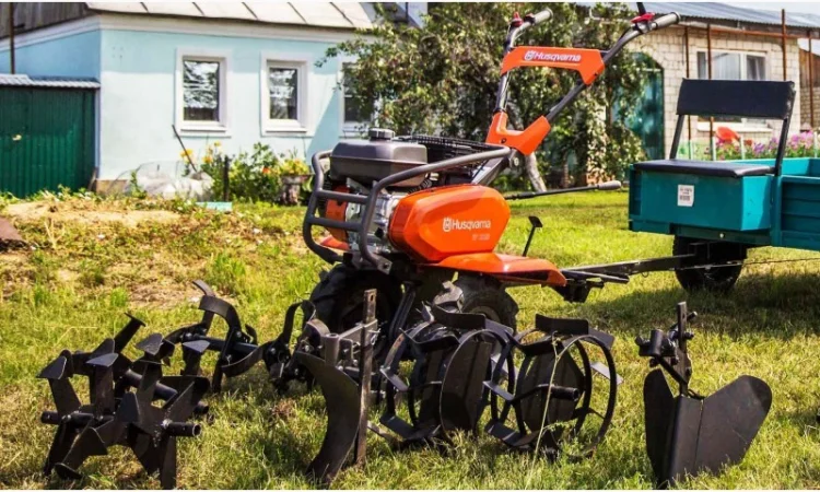 Культиваторы Мотоблок Husqvarna Хускварна. Швеция. 2 г. Гарантии - фото № 4