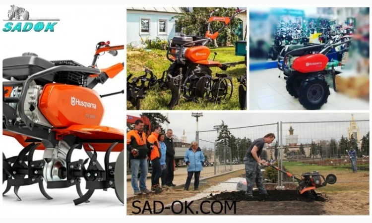 Культиваторы Мотоблок Husqvarna Хускварна. Швеция. 2 г. Гарантии - фото № 6