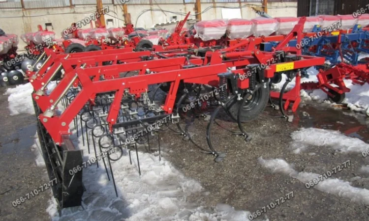 Пяти-рядный культиватор КПС-4 ( борона, каток) - фото № 1